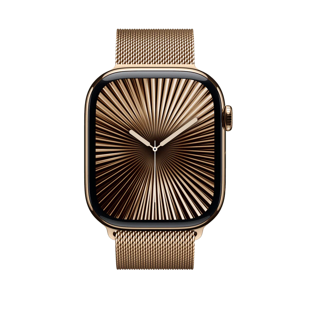 Correa estilo milanés color oro para caja de 46 mm - M/L - Image 3