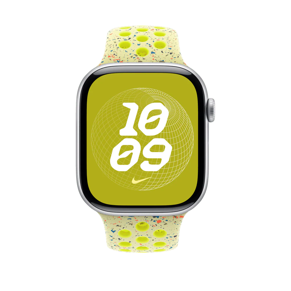 Correa deportiva Nike color Volt Splash para caja de 46 mm - S/M - Image 3