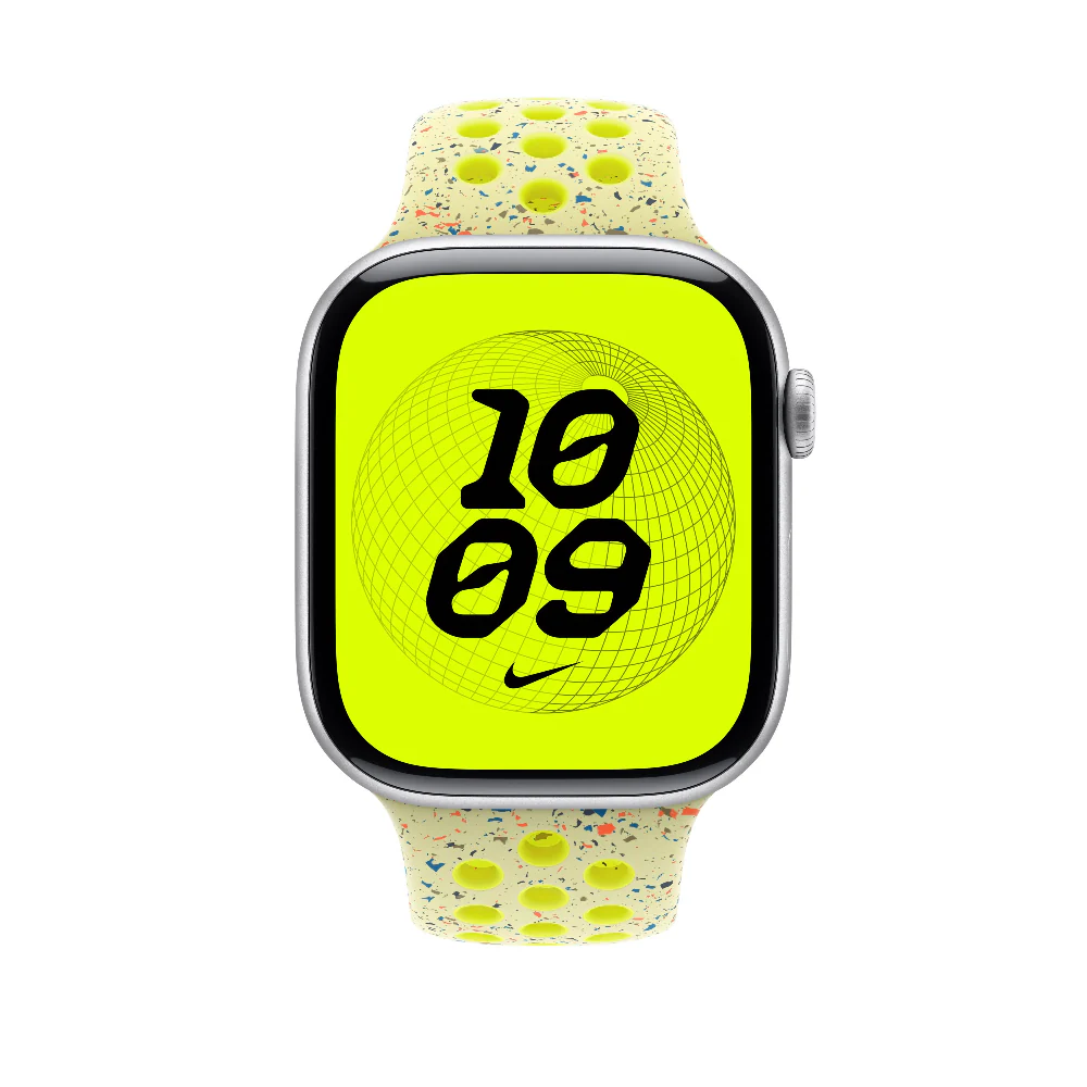Correa deportiva Nike color Volt Splash para caja de 46 mm – M/L - Image 3