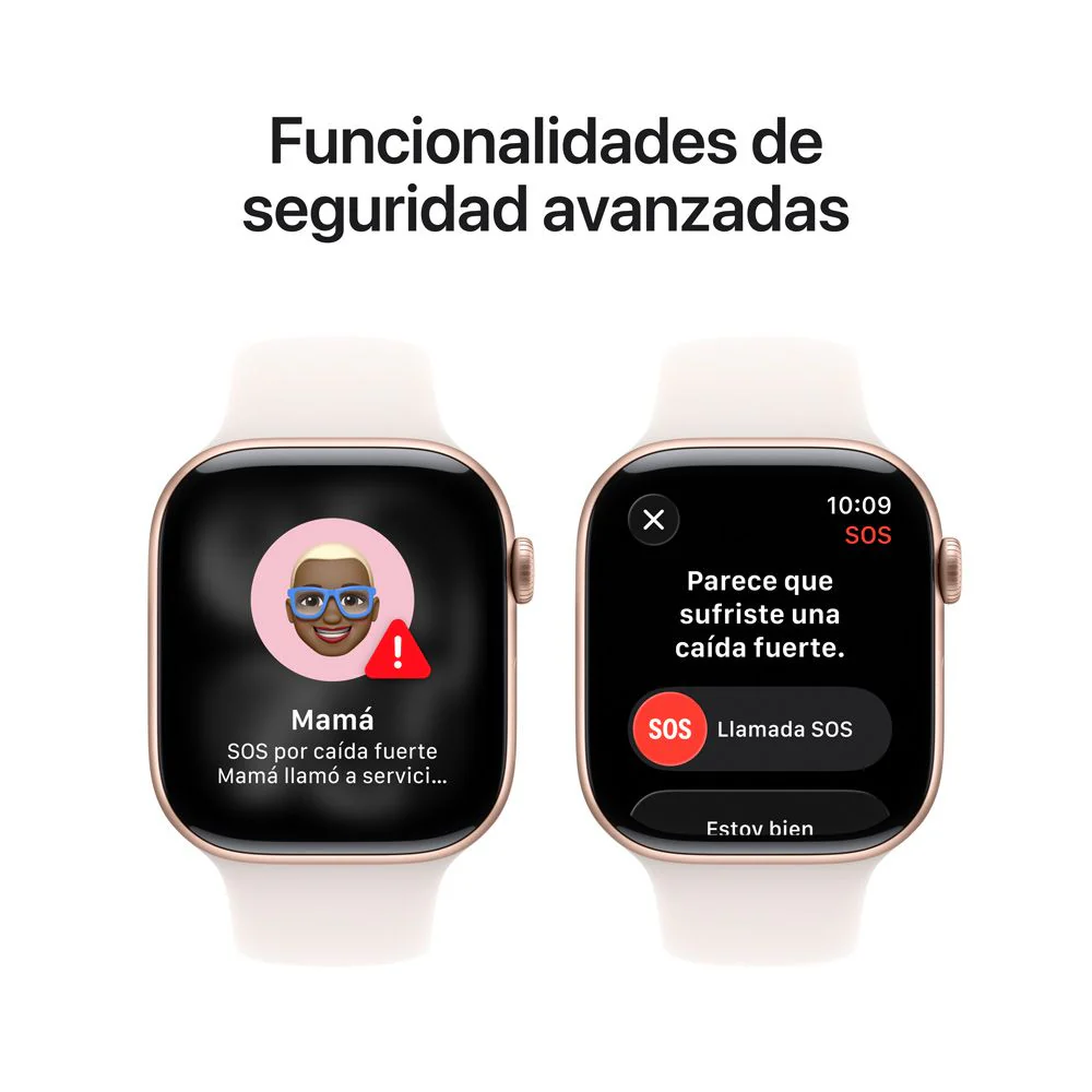 Apple Watch Series 11 GPS • Caja de aluminio color oro rosa de 46 mm • Correa deportiva rosa rubor – M/L - Image 6