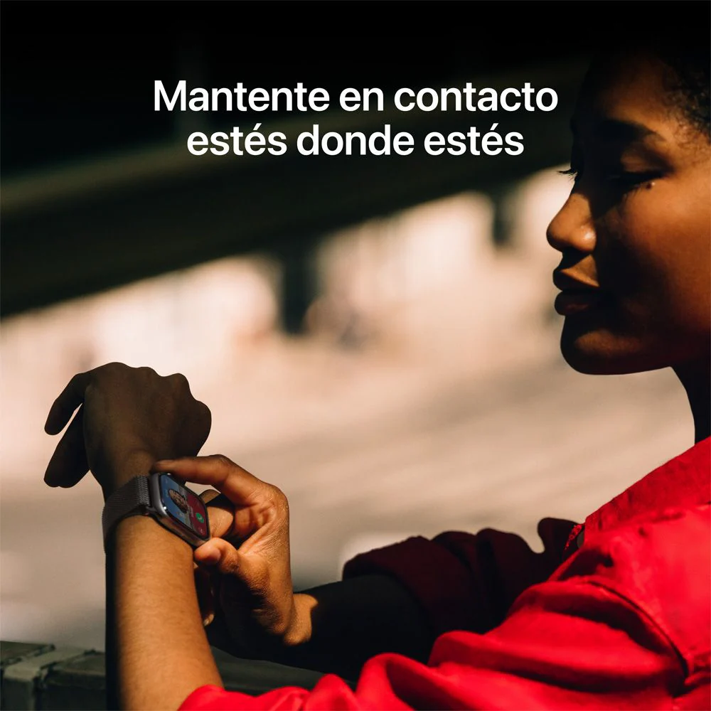 Apple Watch Series 11 GPS • Caja de aluminio color oro rosa de 46 mm • Correa deportiva rosa rubor – M/L - Image 7
