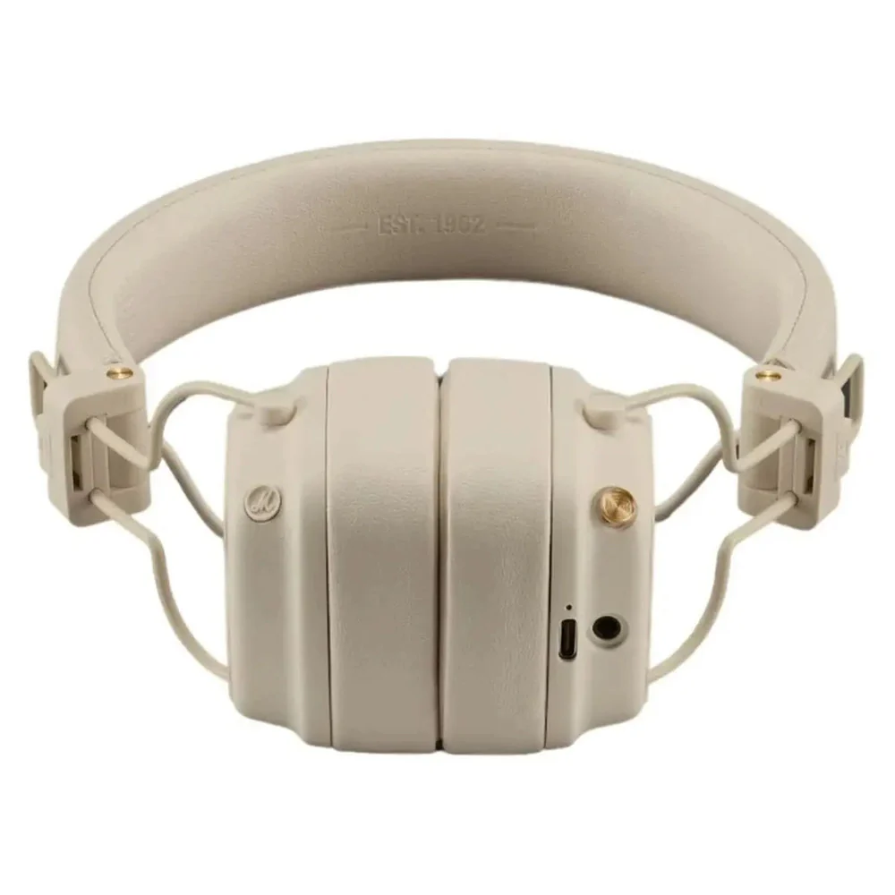 Audífonos Marshall Major V Bluetooth On Ear - Crema - Image 5