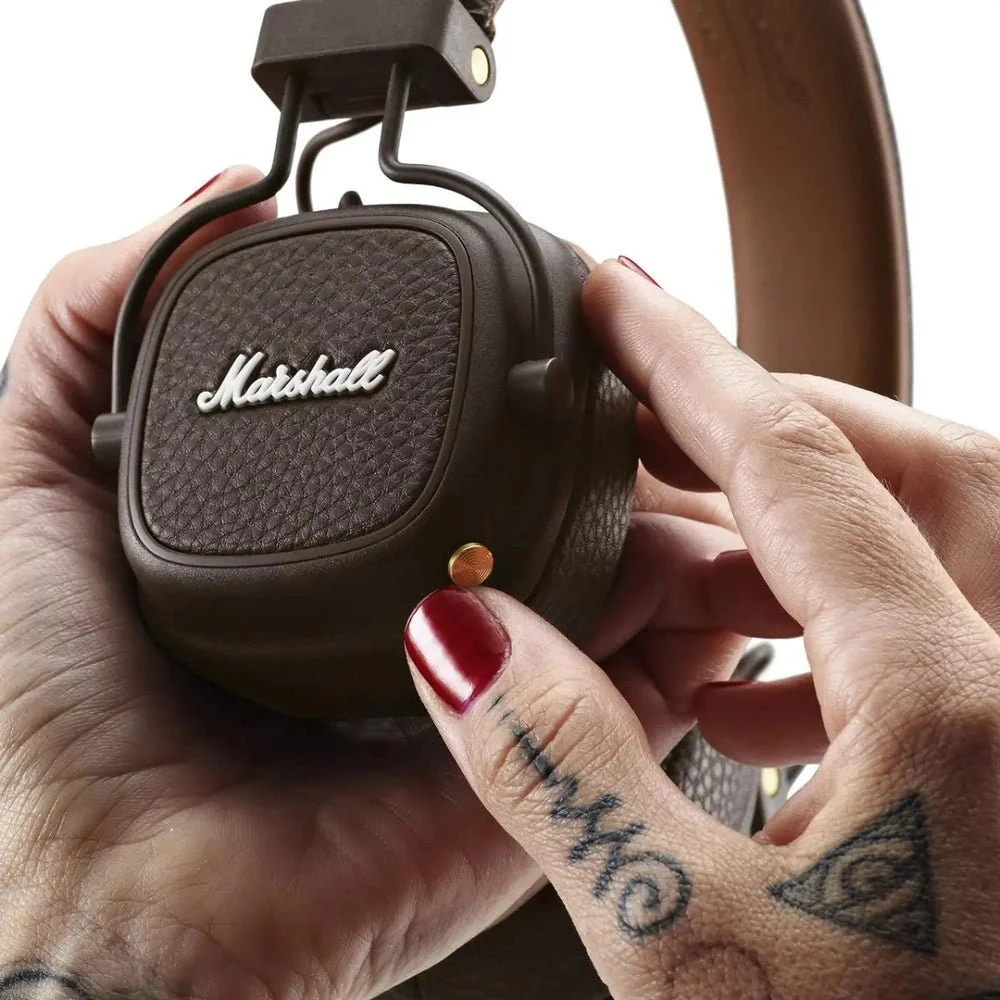 Audífonos Marshall Major V Bluetooth On Ear - Marron - Image 7