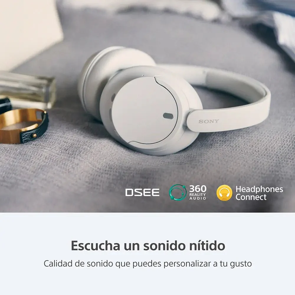 Audífonos Sony inalámbricos con cancelación de Ruido Around Ear WH-CH720N - Negro - Image 5