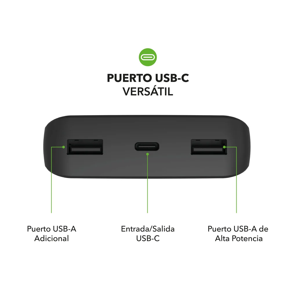 Batería externa Mophie - 20,000 mAh - Negro - Image 4