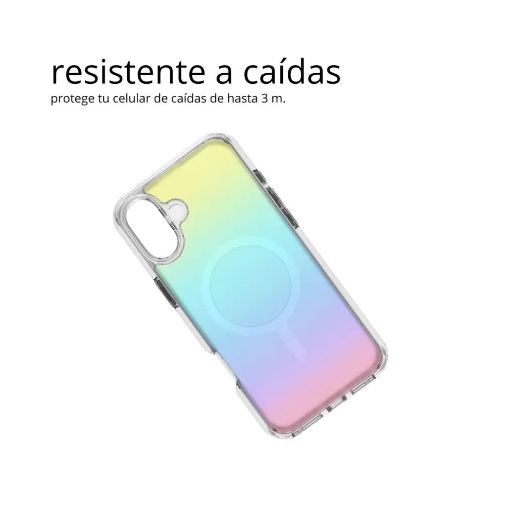 Case Avana Cosmic para iPhone 16 Plus con MagSafe - Azul/Violeta - Image 3
