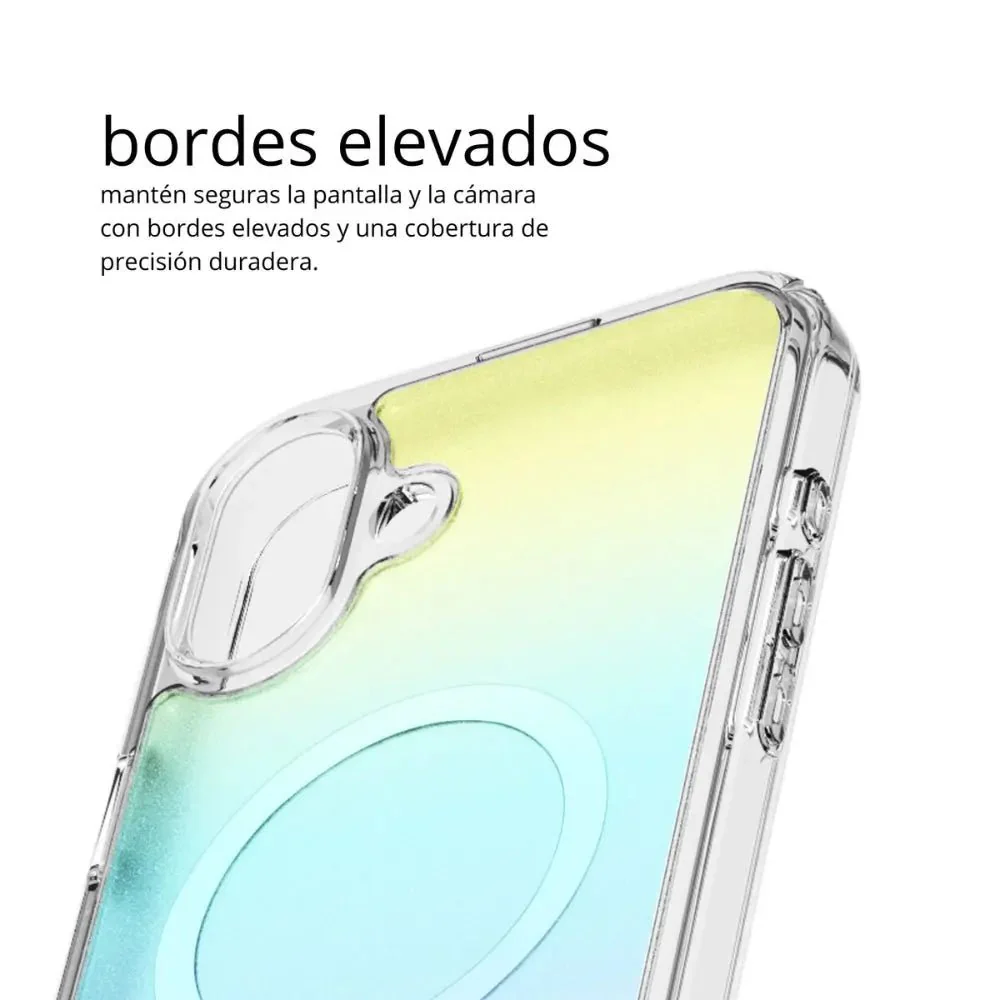 Case Avana Cosmic para iPhone 16 Plus con MagSafe - Azul/Violeta - Image 4