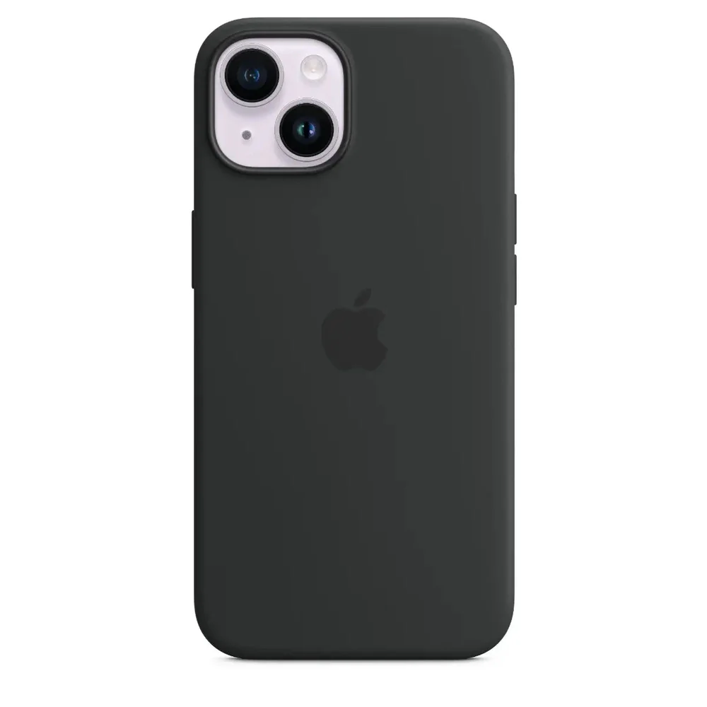 Case de Silicona Apple para iPhone 14 con MagSafe - Medianoche - Image 2