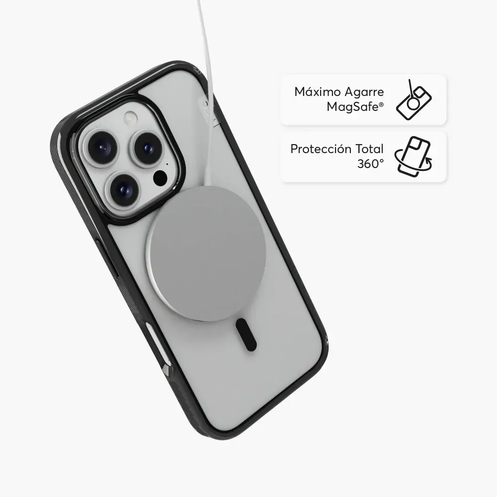 Case NCO SafeCase Force con MagSafe para iPhone 16 Pro - Negro - Image 4