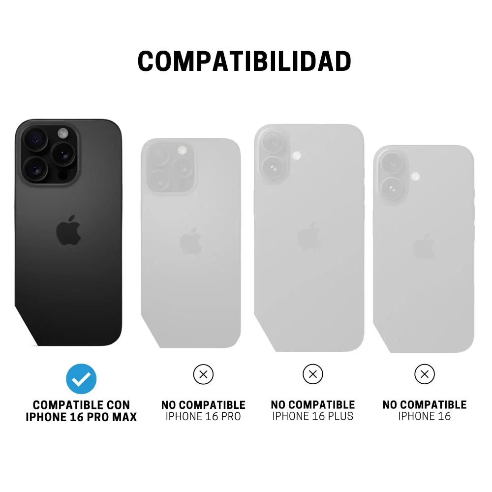 Case ItSkins para iPhone 16 Pro Max con MagSafe - Transparente - Image 10