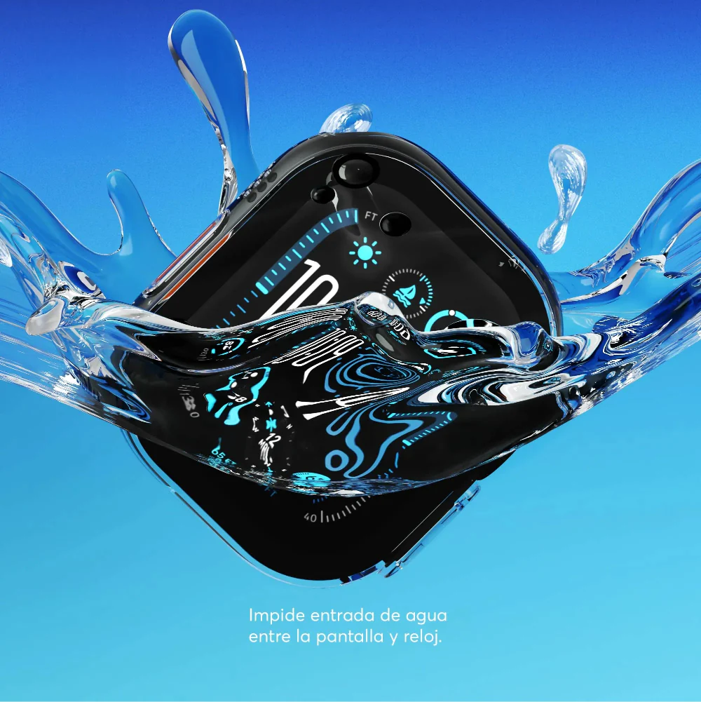 Case NCO ClearCase Crystal para Apple Watch Ultra 3 / 2 / 1 - 49mm - Transparente - Image 7