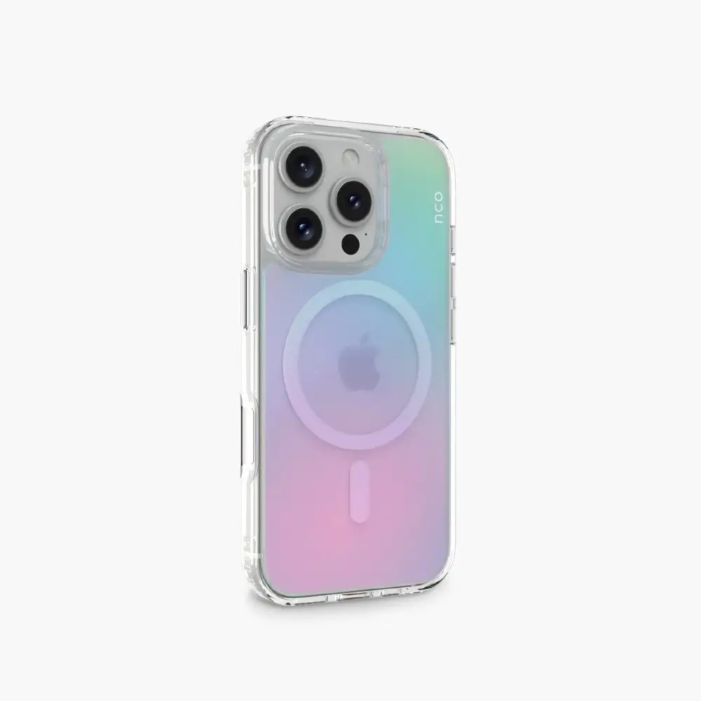 Case NCO SafeCase Clear con MagSafe para iPhone 16 Pro - Multicolor - Image 2