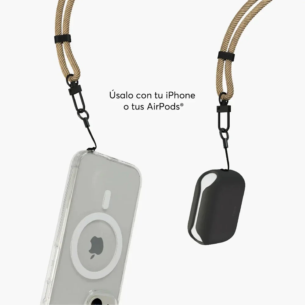 Cuerda Cruzada NCO CarryLoop para iPhone - Beige - Image 3