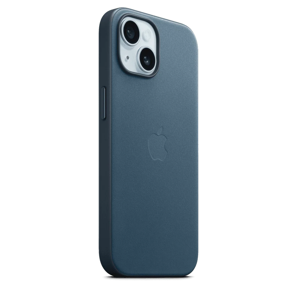 Funda de FineWoven para el iPhone 15 con MagSafe - Azul pacífico - Image 6