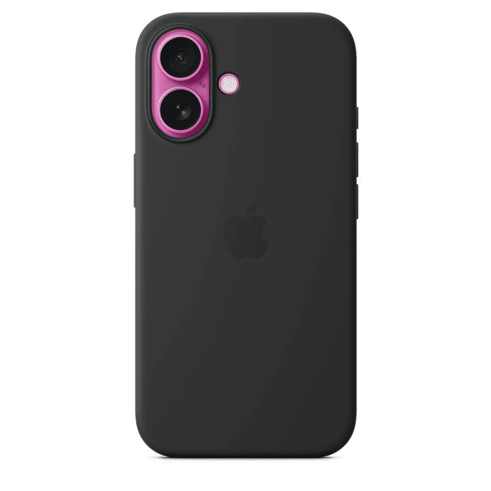 Funda de silicón para el iPhone 16 con MagSafe - Negro - Image 3