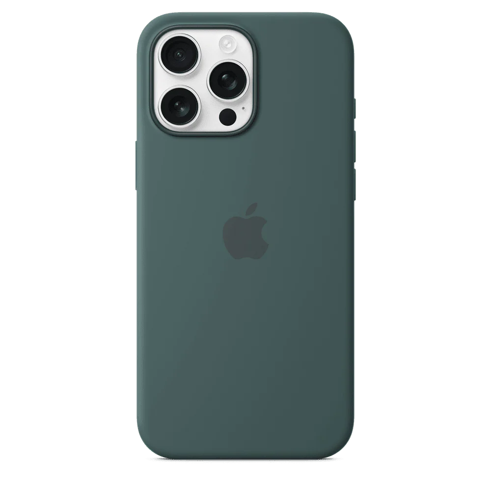Funda de silicónpara el iPhone 16 Pro Max con MagSafe - Verde lago - Image 3