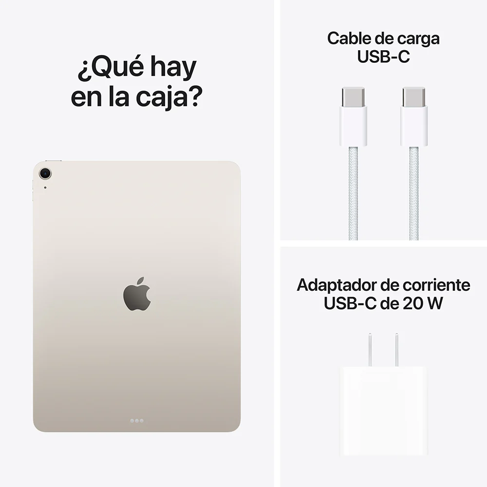 iPad Air de 11 pulgadas Wi-Fi 256 GB - Blanco estrella (M3) - Image 10
