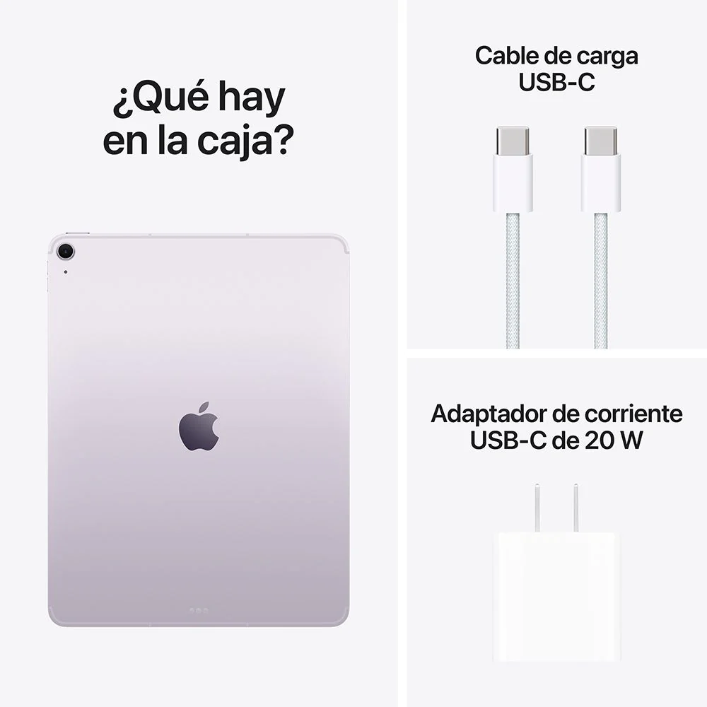 iPad Air de 11 pulgadas Wi-Fi + Cellular 128 GB - Morado (M3) - Image 10