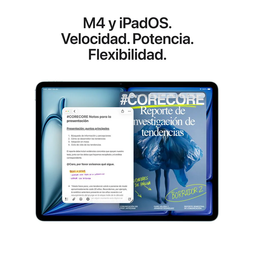 iPad Air de 11 pulgadas Wi-Fi 128 GB - Blanco estelar (M4) - Image 4
