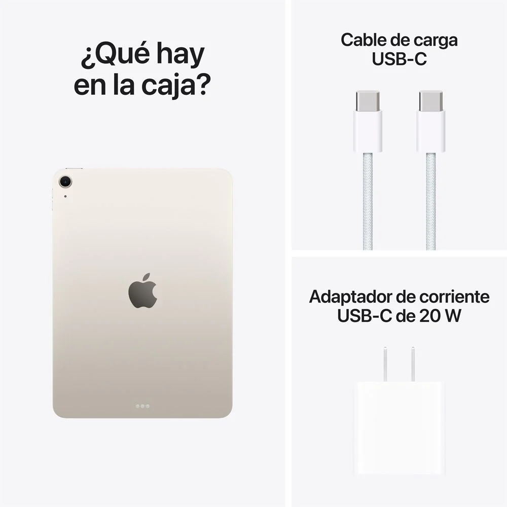 iPad Air de 11 pulgadas Wi-Fi 512 GB - Blanco estelar (M4) - Image 10