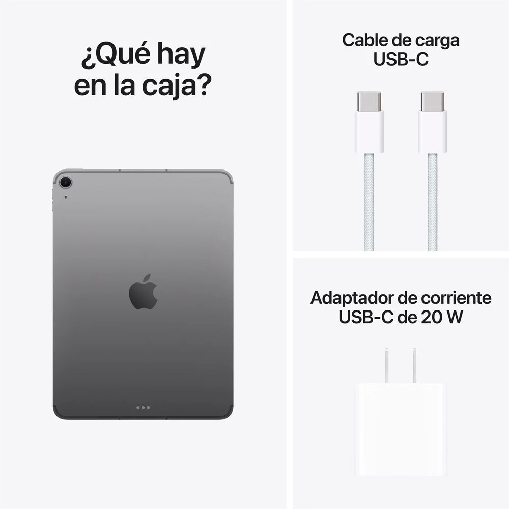 iPad Air de 11 pulgadas Wi-Fi + Cellular 128 GB - Gris espacial (M4) - Image 10