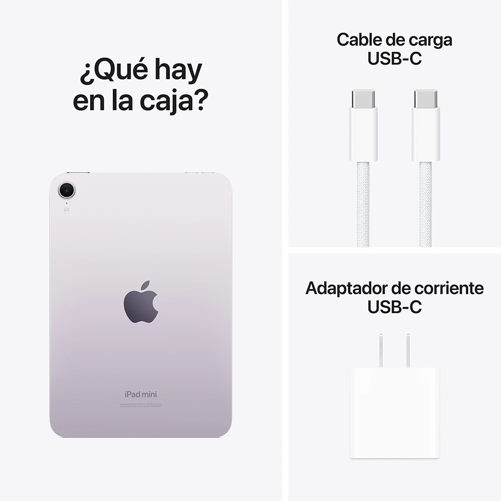 iPad mini Wi-Fi 128 GB - Morado (A17 Pro) - Image 8
