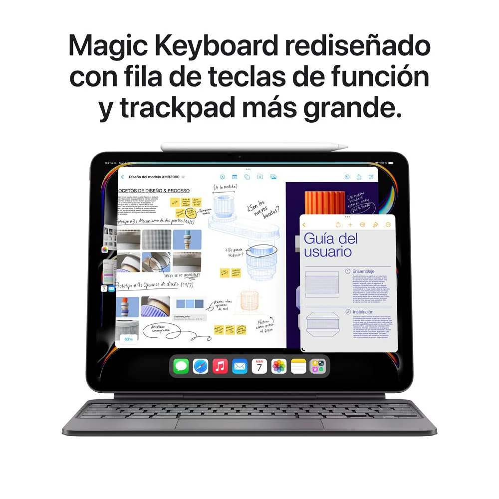 iPad Pro de 13 pulgadas Wi-Fi 256 GB Vidrio estándar - Negro espacial (M4) - Image 8