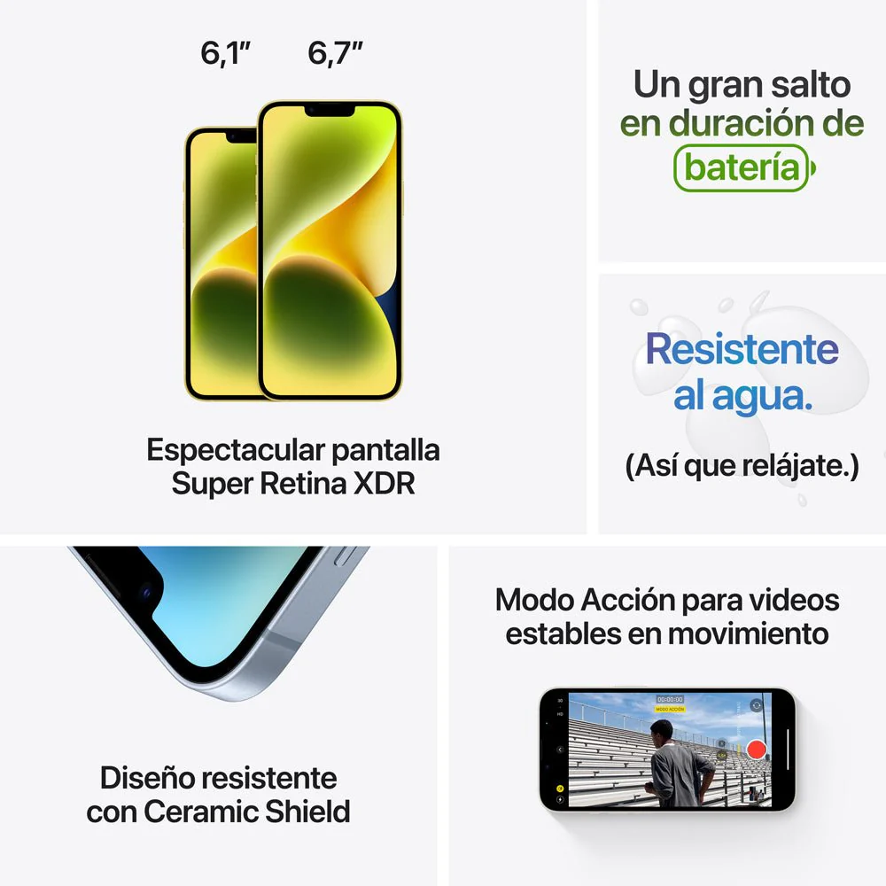 iPhone 14 256 GB Blanco estrella - Image 8