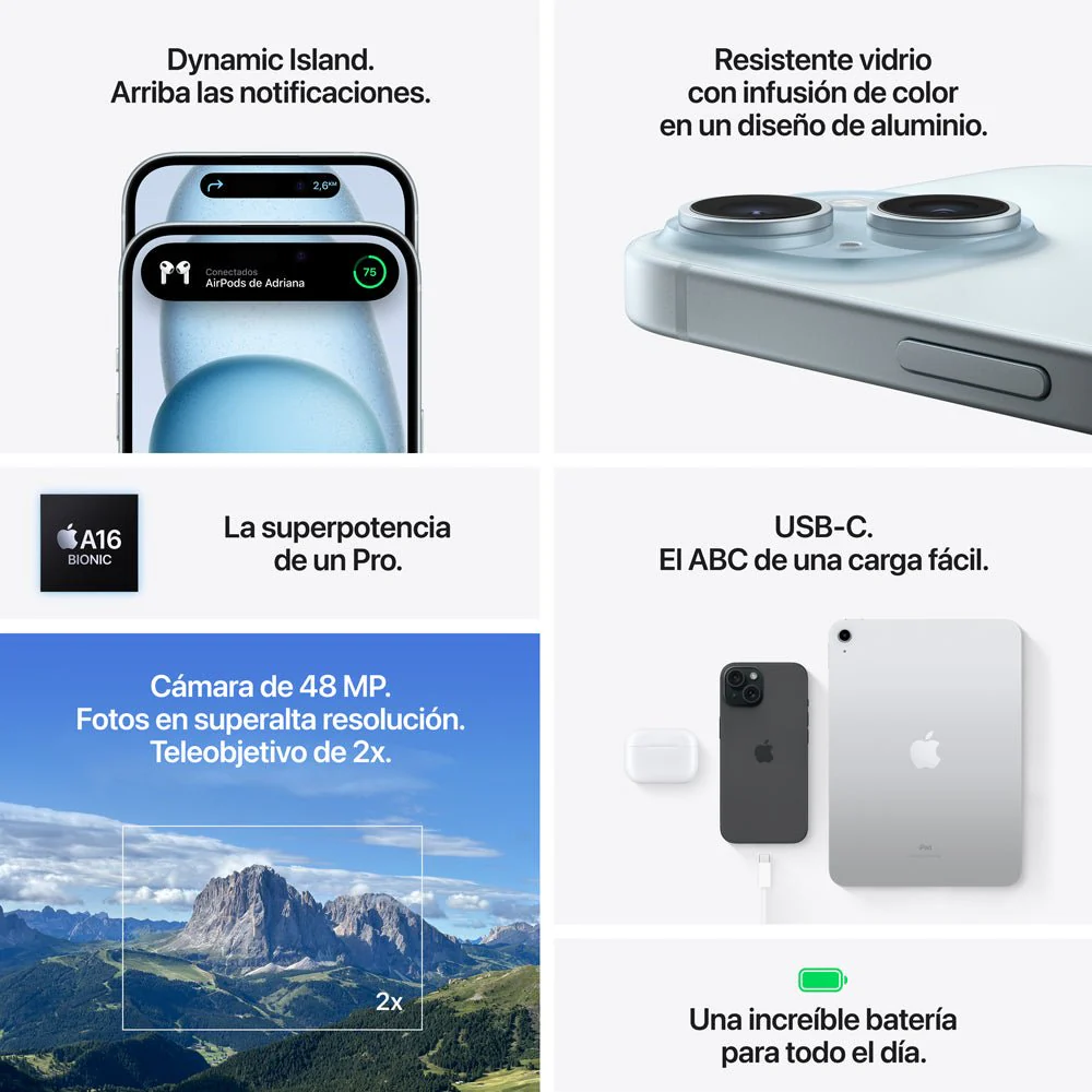 iPhone 15 128 GB Azul - Image 8