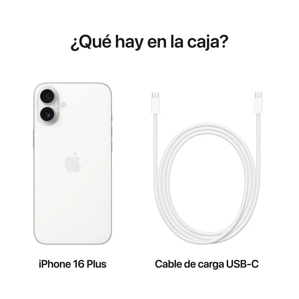 iPhone 16 Plus 128 GB Blanco - Image 10