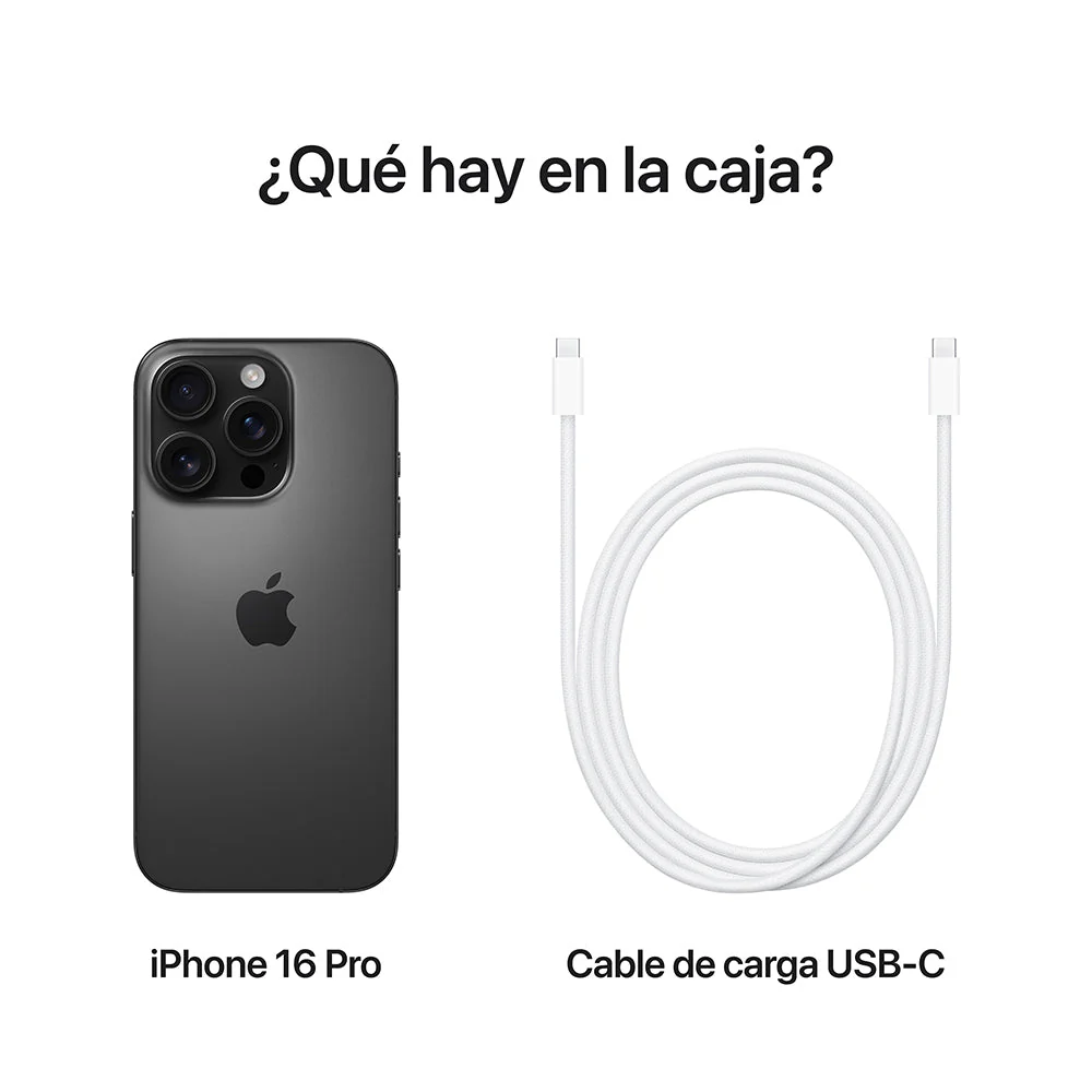 iPhone 16 Pro 128 GB Titanio negro - Image 10