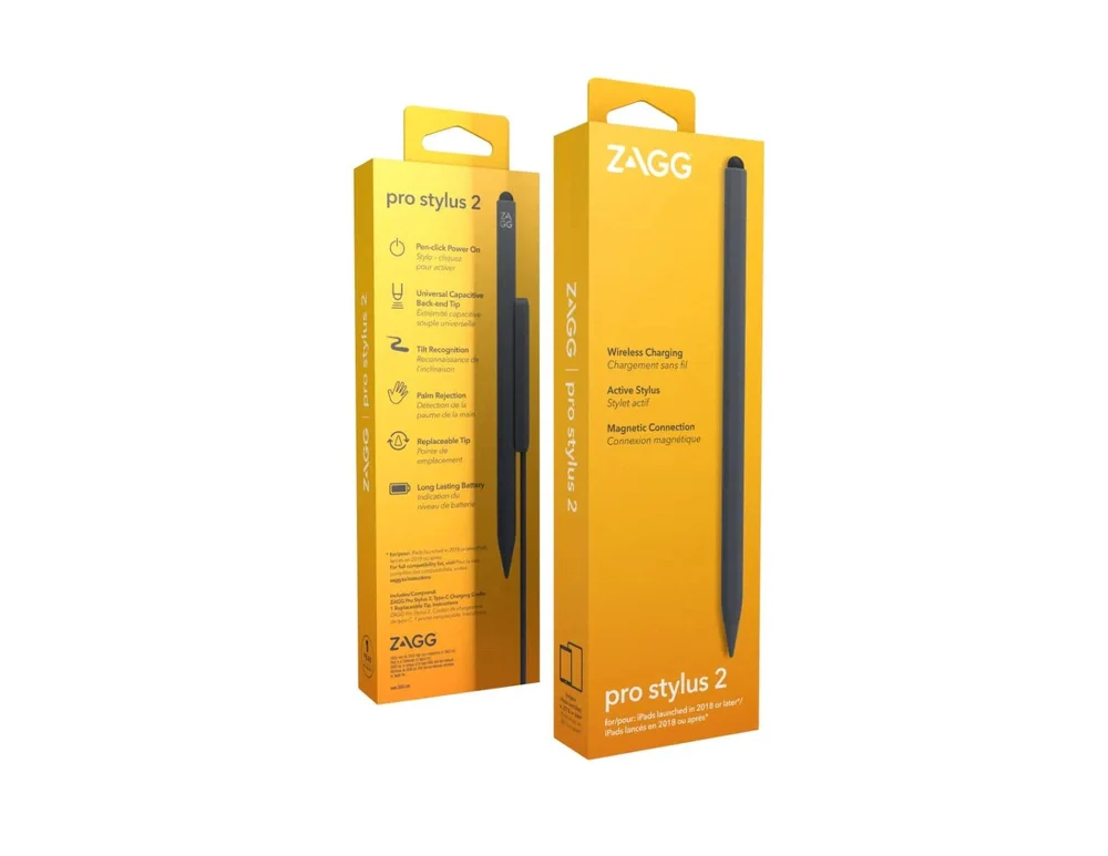 Lapiz Óptico ZAGG Pro Stylus 2 con punta - Gris - Image 9