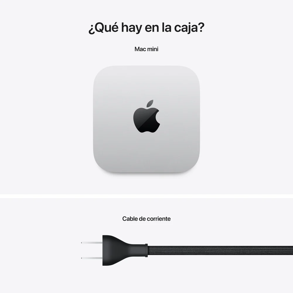 Mac mini: Chip M4 Pro de Apple con CPU de 12 núcleos y GPU de 16 núcleos, 512 GB SSD - Plata - Image 5