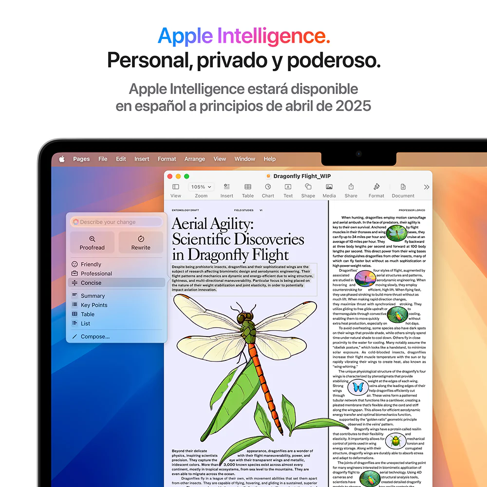 MacBook Air de 13 pulgadas: Chip M4 de Apple con CPU de 10 núcleos y GPU de 8 núcleos, 256 GB SSD - Plata - Image 6