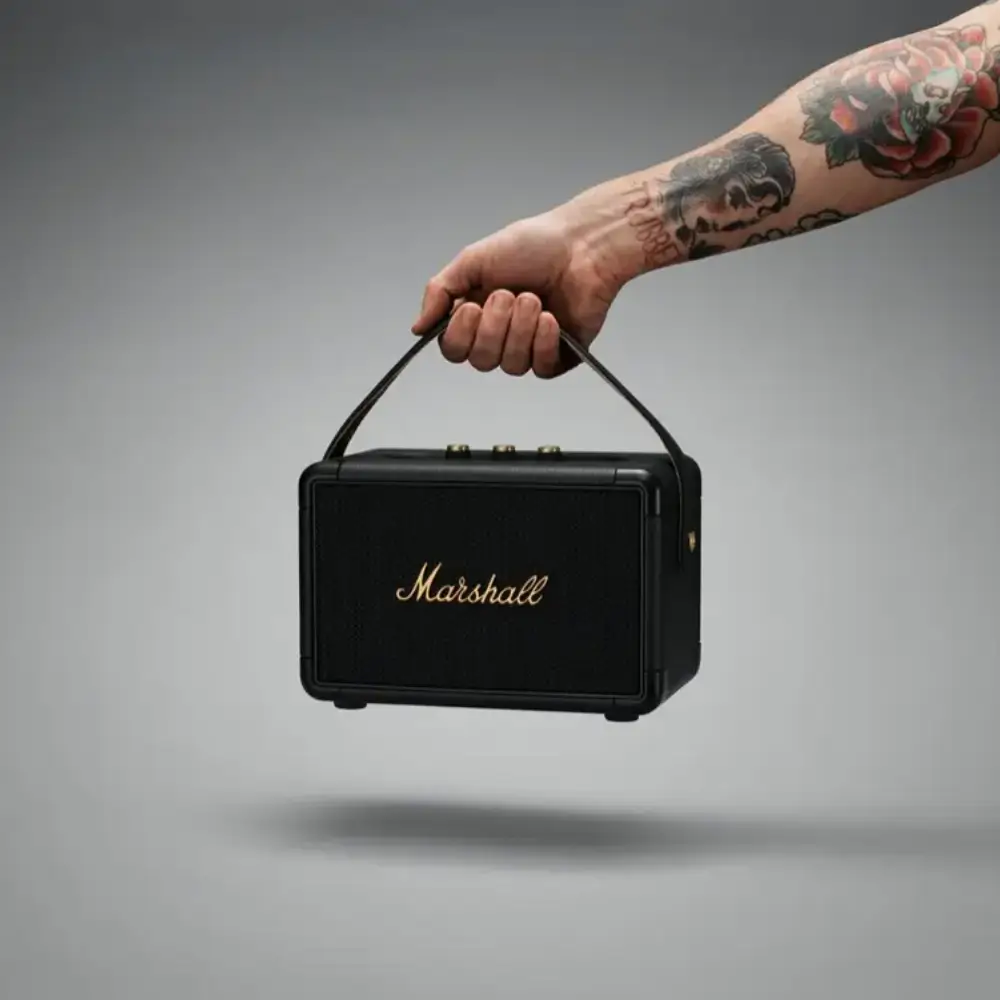 Parlante Marshall Portátil Kilburn II Bluetooth - Negro/Latón - Image 3