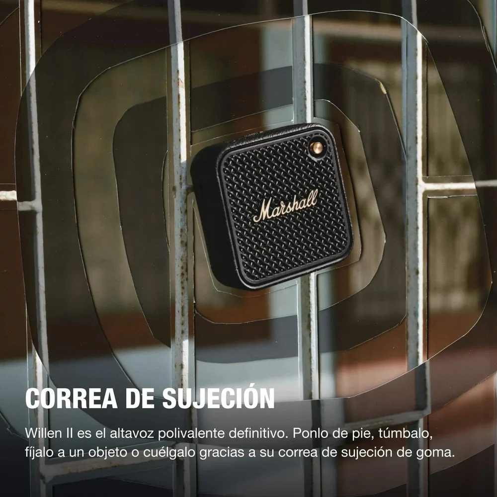 Parlante Marshall Willen II Bluetooth - Negro/Laton - Image 10