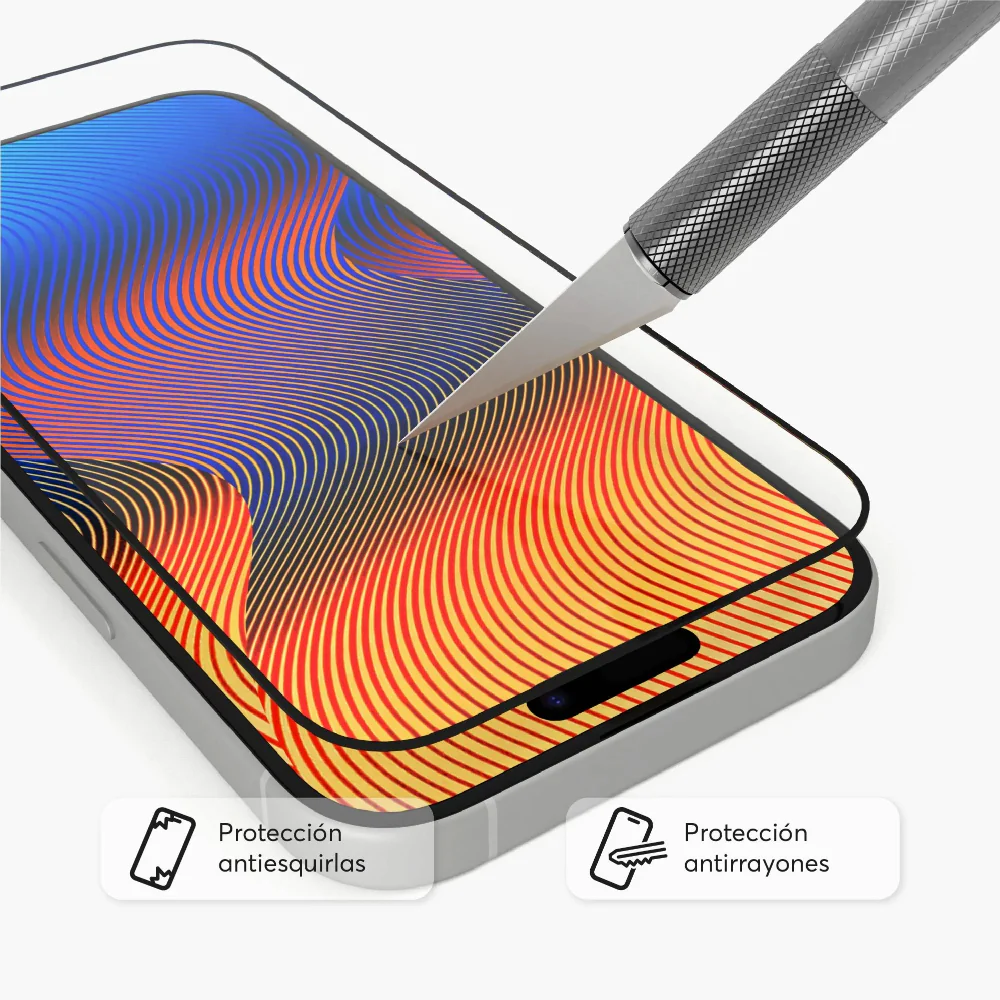 Protector de Pantalla NCO GlassGuard ShockProof para iPhone 17 Air- Transparente - Image 3