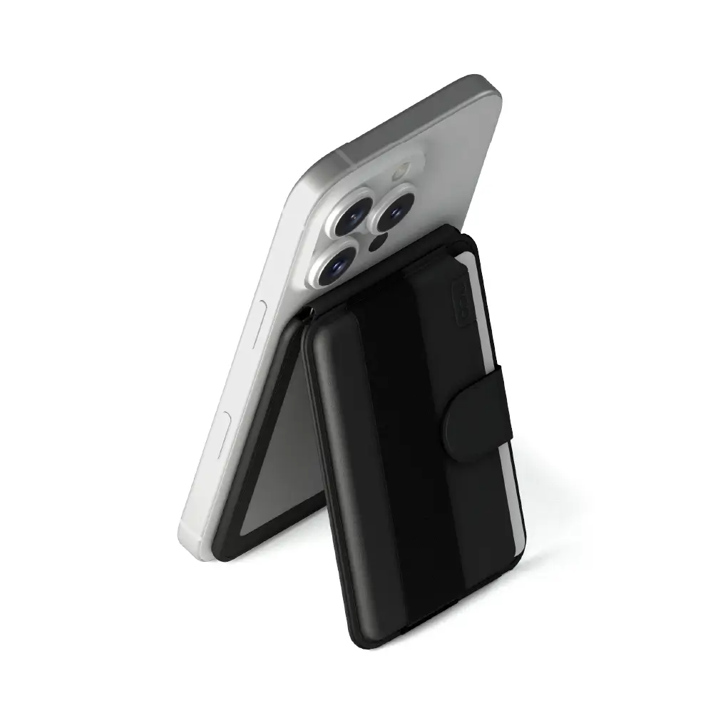 Tarjetero NCO MyWallet compatible con FindMy - Negro